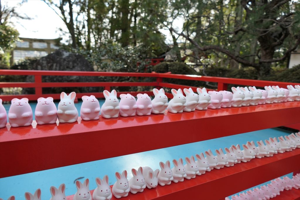 岡崎神社 うさぎ 京都今これ 京都観光 旅行に役立つ情報も
