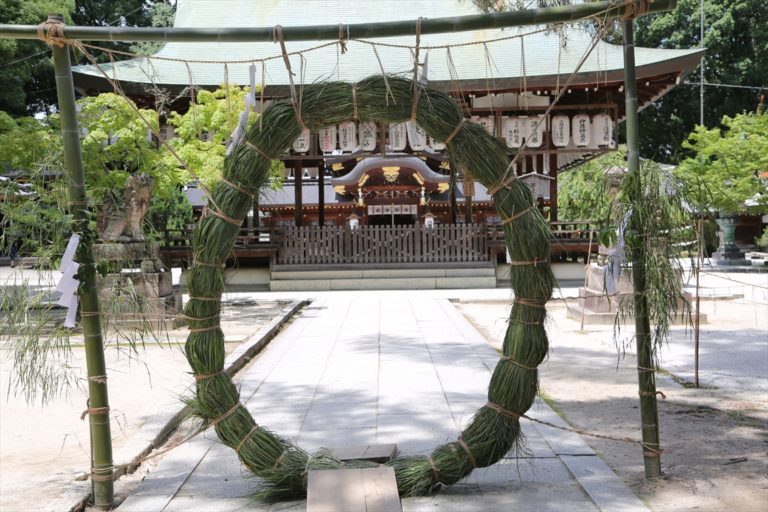 今宮神社　茅の輪